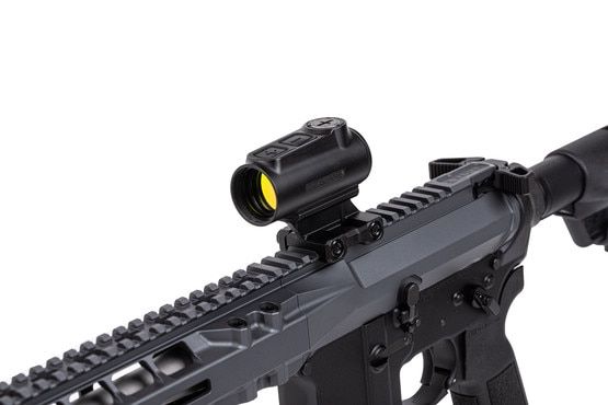 MD-21 red dot sight features autolive technology.